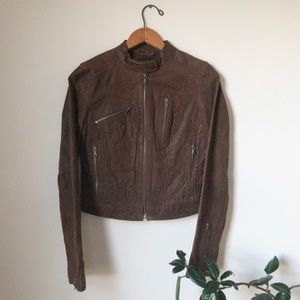 Levi’s Cropped Genuine Leather Women’s Jacket XS